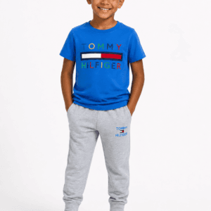 طقم أولادي صيفي Tommy Hilfiger قطن مريح